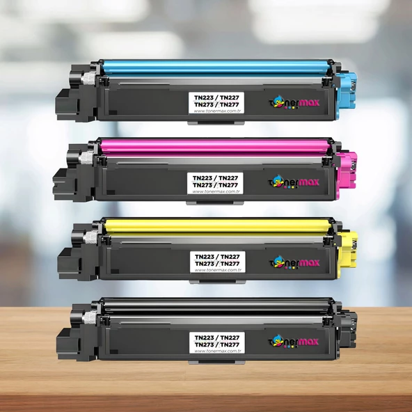 Brother DCP-L3551CDW Muadil Toner Set /Brother TN273 / TN277 Set Toner