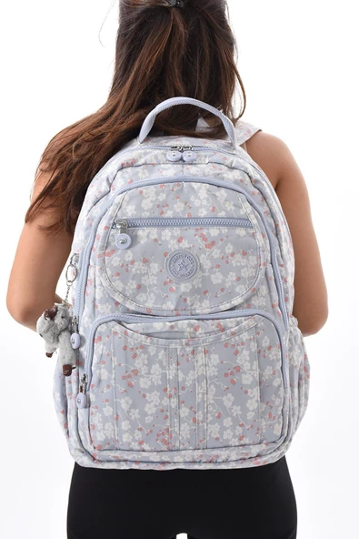 8860 Unisex Klınkır Maymunlu Günlük ve Okul Sırt Çantası - 6