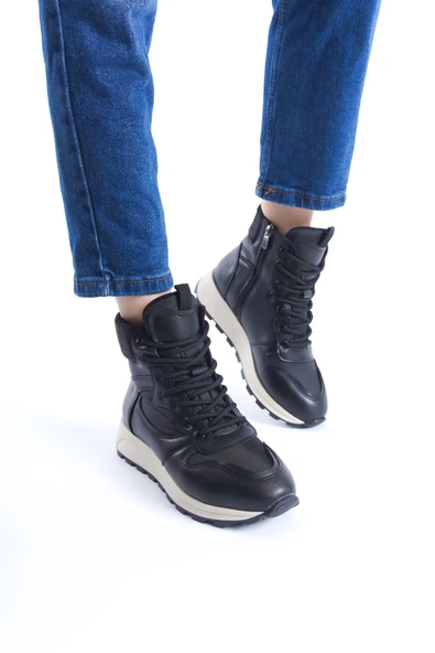 Misref Siyah Günlük Hafif Rahat Spor Bot - 3