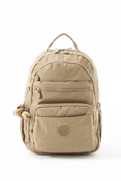 8861 Unisex Klınkır Maymunlu Günlük ve Okul Sırt Çantası - Resim 3