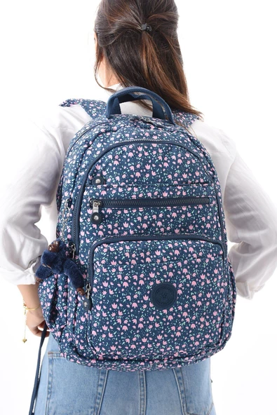 8861 Unisex Klınkır Maymunlu Günlük ve Okul Sırt Çantası - 6