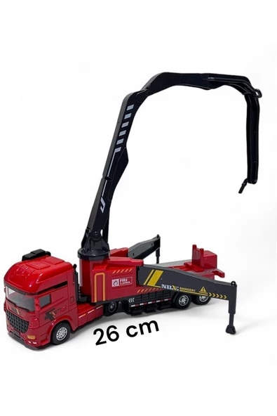 itfaiye oyuncak kırılmaz plastik sürtmeli itfaye 26cm çocuk mühendisliği - 3