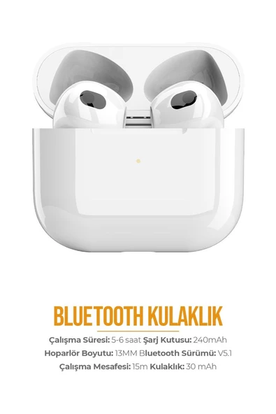 Azeada 4.Nesil Bluetooth Kulaklık Stereo Ses HD Mikrofon 240 Saat Bekleme PD-BT111 - 4