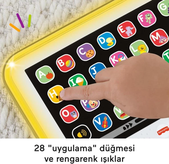 Fisher Price LnL Yaşa Göre Gelişim Eğitici Tablet HXB69 - 5