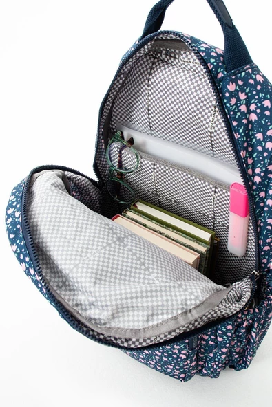 8861 Unisex Klınkır Maymunlu Günlük ve Okul Sırt Çantası - 4