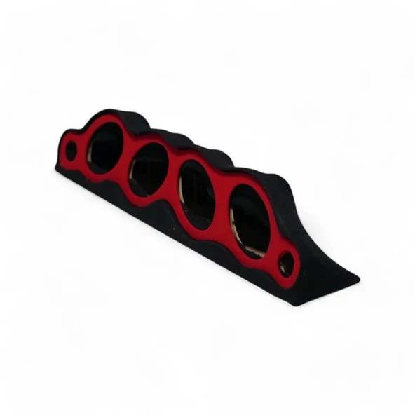 Universal Kırmızı Renkli Oval Kapaklı Pandizot 4x69 cm - 2