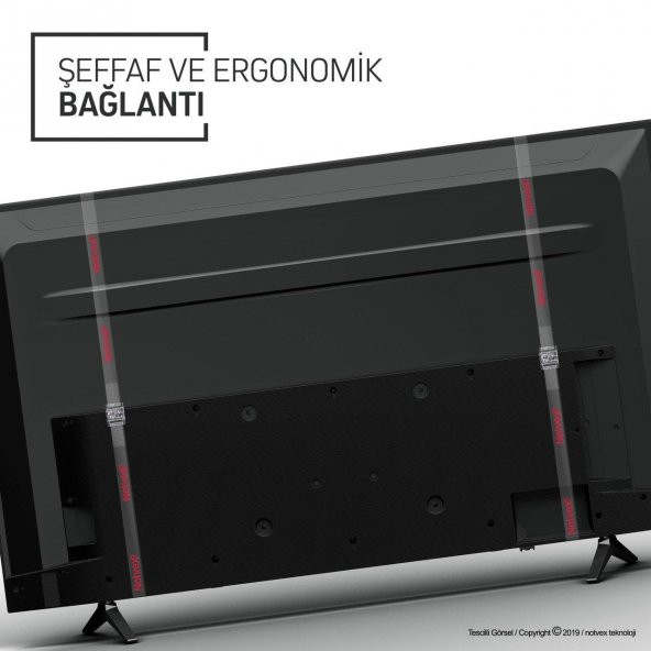 Botech 43" inç 109 Ekran Tv Ekran Koruyucu Televizyon Koruma - 6