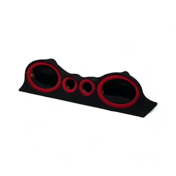 Universal Kırmızı Renkli Oval Pandizot 6x9 cm - 1