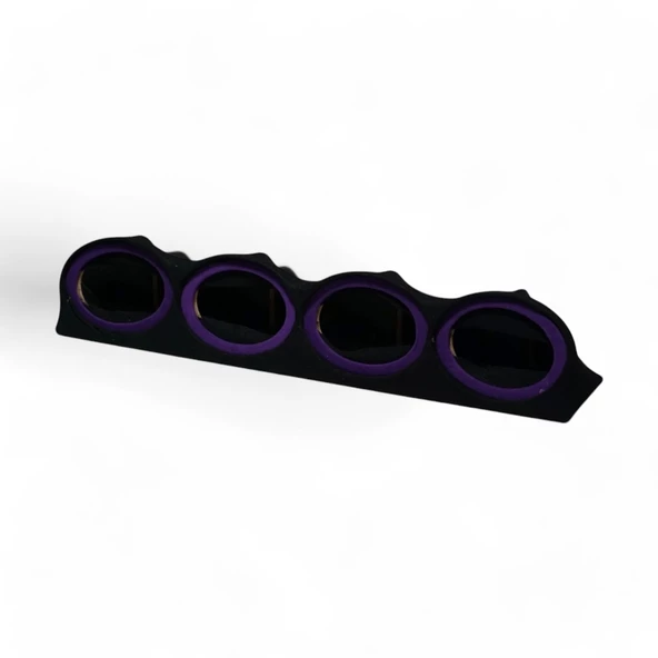 Universal Mor Renkli Oval Halkalı Pandizot 4x69 cm - 3