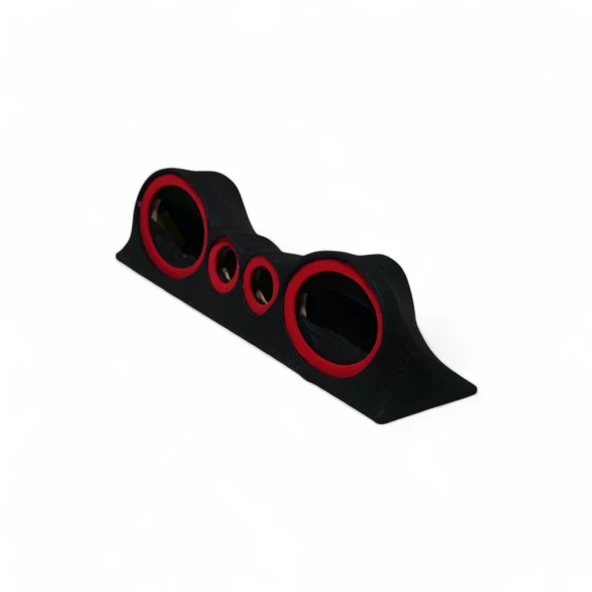 Universal Kırmızı Renkli Oval Pandizot 6x9 cm - 2