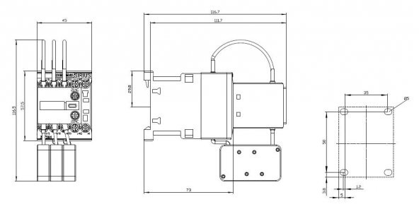 Siemens 3RT2617-1AP03 12,5 Kvar Kompanzasyon Kontaktörü - 2