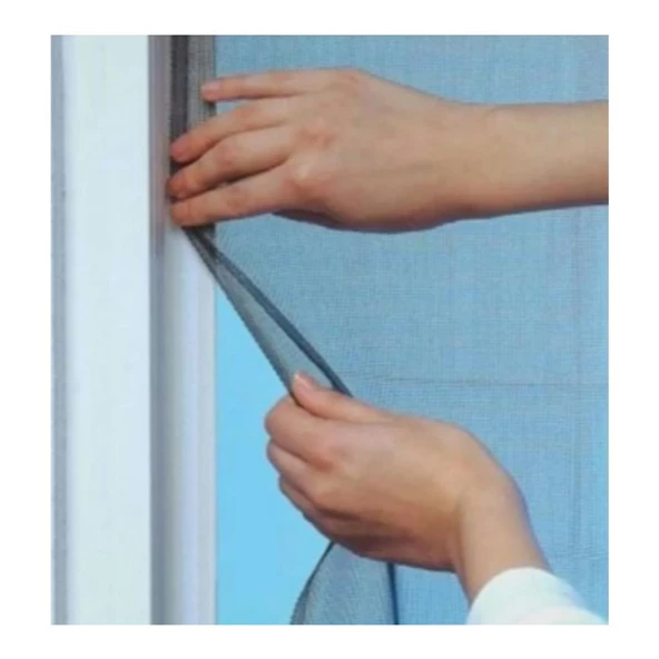 Pencere Sinekliği 70cmx125cm 4m Bant Pencere Tül Sineklik - 5