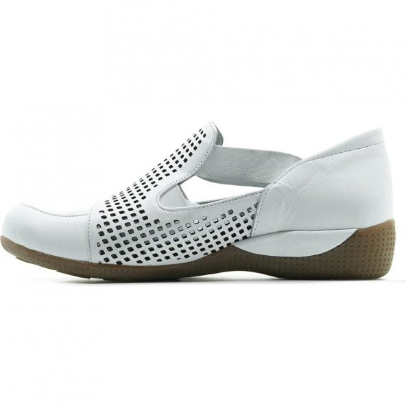 Mammamia D21YA-3055 Beyaz Bayan Ayakkabı
