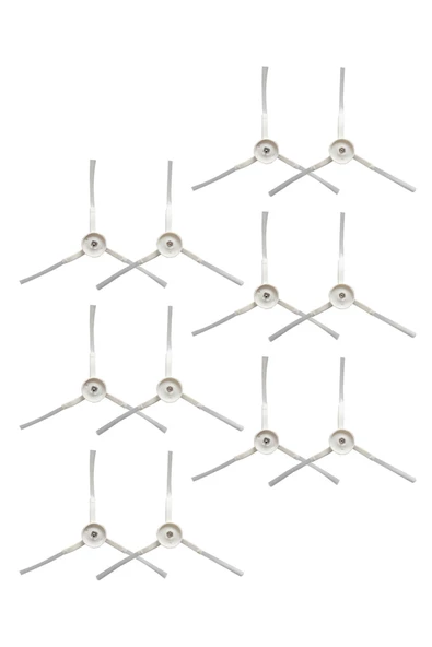 Xiaomi Mi Robot Vacuum mop Essential Uyumlu 12 Adet Robot Süpürge Yan Fırçası ( Vidayla Birlikte ) ürün görseli 1