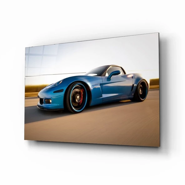 Araba Dekoratif ve Modern Cam Tablo ürün görseli