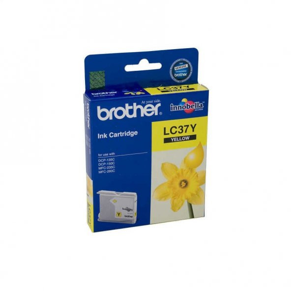 Brother LC37 Orjinal Kartuş Sarı / LC51 LC57 LC960 LC970 LC1000