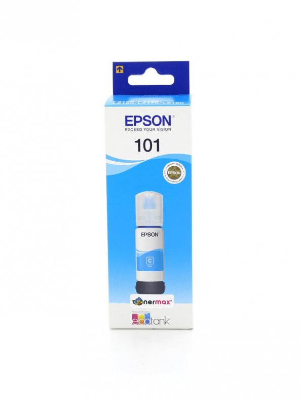 Epson 101-C13T03V24A Mavi Orjinal Mürekkep / Epson EcoTank L4150 / L4160 /L6160 /L6170 L6190 - 10