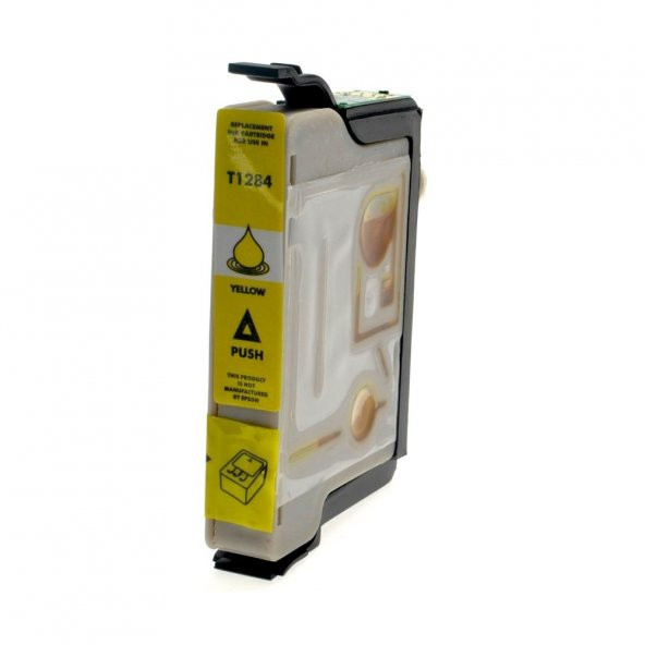 Epson T1284 Sarı Muadil Kartuş