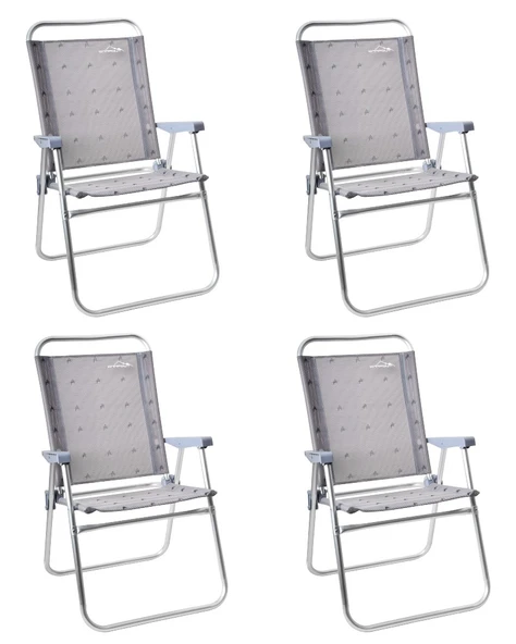 CAMPOUT 4'LÜ PLAJ SANDALYE SET - 4