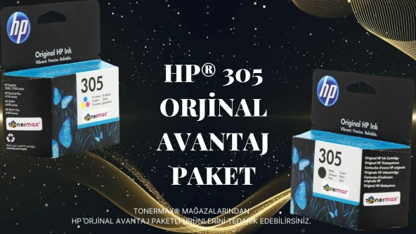 Hp 305 3YM61AE 3YM60AE Avantaj Paket - 4