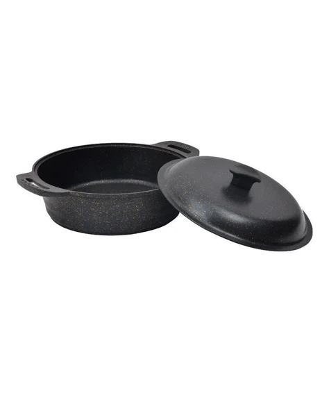 NURGAZ GRANİT DÖKÜM KAMP TENCERESİ 28 CM - 3