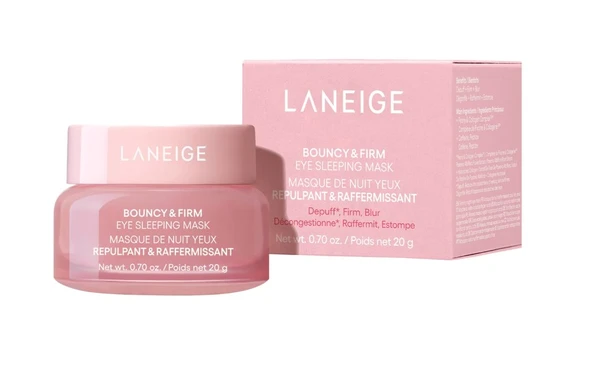 Laneige Bouncy & Firm Eye Sleeping Mask - Sıkılaştırıcı gece göz maskesi 20 ml - 2