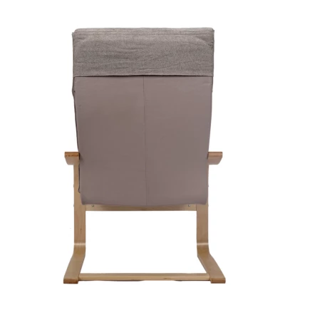 Relax Tv ve Dinlenme Koltuğu Şönil Kumaş-Bej 67x95x83 cm - 3