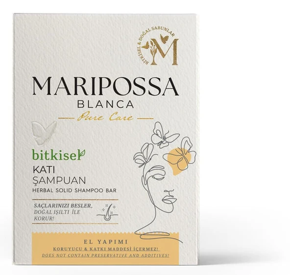 Maripossa Blanca 110 Gr Katı Şampuan Sabun