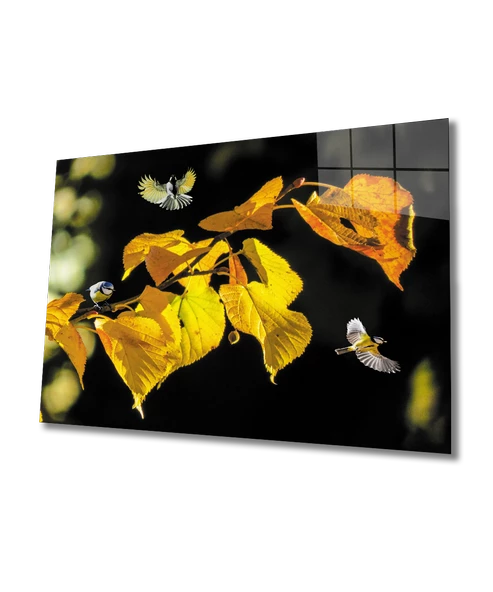 Manzara Dekoratif ve Modern Cam Tablo