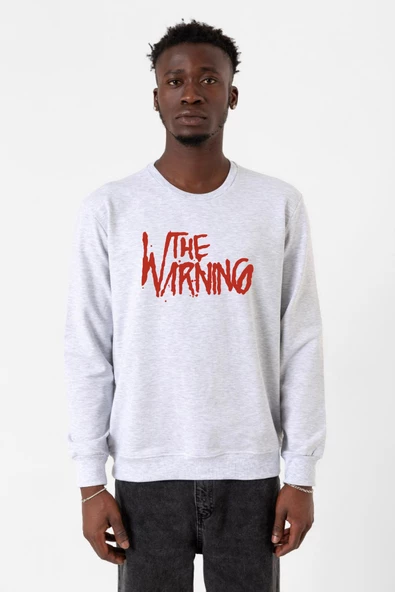 The Warning Logo Karmelanj Erkek 2ip Sweatshirt