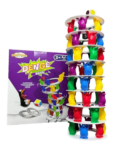 Dostoys Denge Kulesi Kutu Oyunu