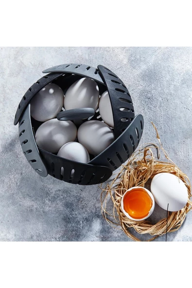 Pratik Buharda Lezzetli Sebze Meyve Haşlama Pişirme Sepeti Katlanabilir Haşlayıcı Aparat ürün görseli