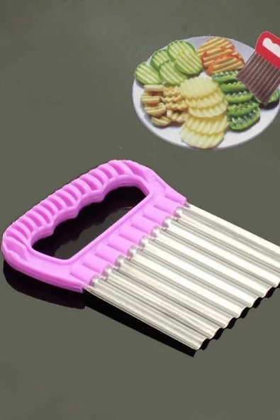 Hamburger ve Köfte Kalıbı Şekillendirici Pratik Köfte Yapma Aparatı Ve Şekilli Patates Dilimleyici - Resim 8