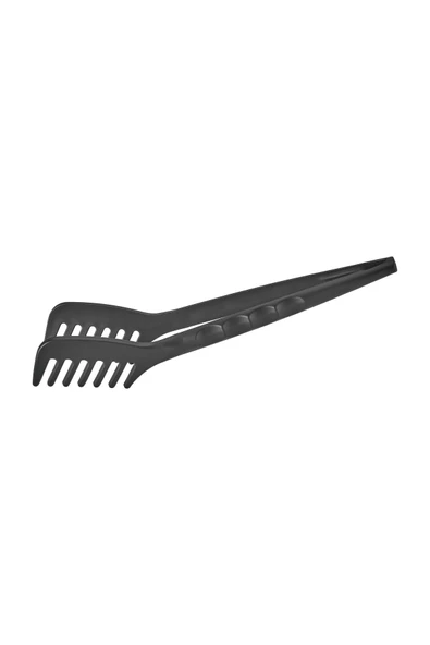 Pratik Yanmaz Yapışmaz Yüksek Isıya Dayanıklı Sert Plastik Makarna ve Salata Servis Maşası - 2