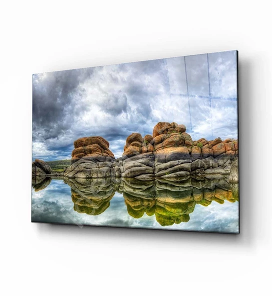 Doğa Dekoratif ve Modern Cam Tablo