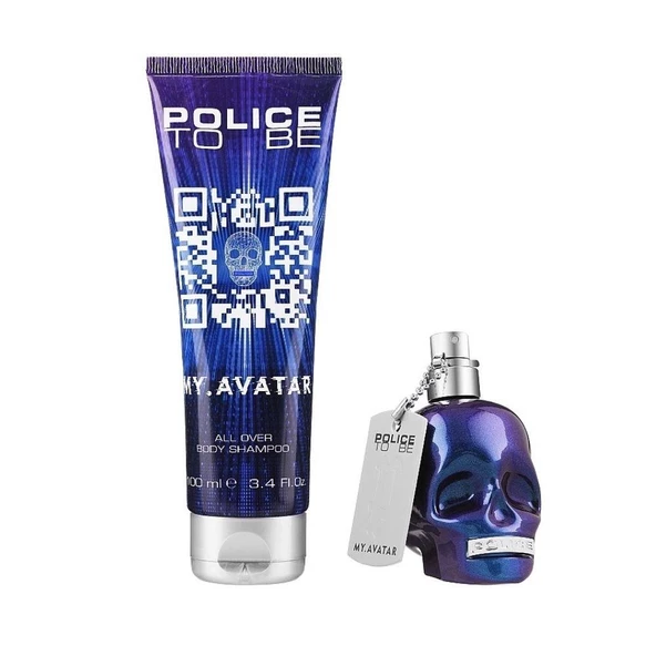 Police To Be My.Avatar EDT 40 ml+All Over Body Shampoo 100 ml Erkek Parfüm Seti