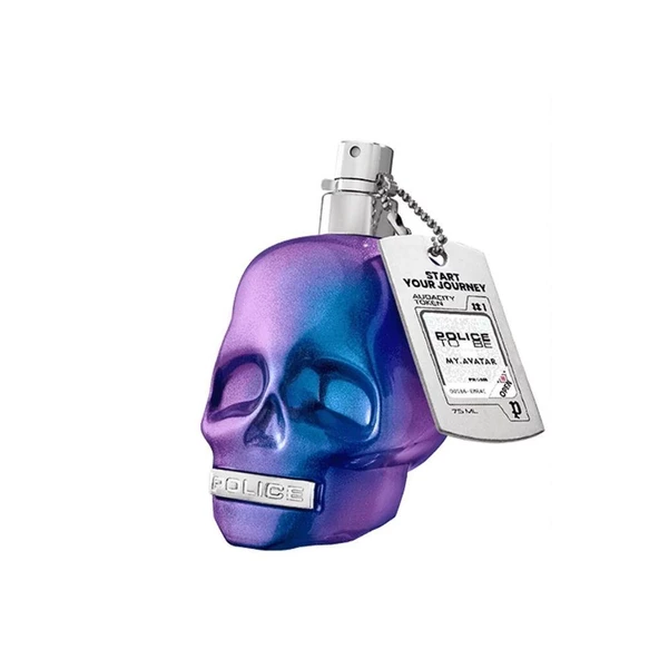Police To Be My.Avatar EDT 40 ml+All Over Body Shampoo 100 ml Erkek Parfüm Seti - 4