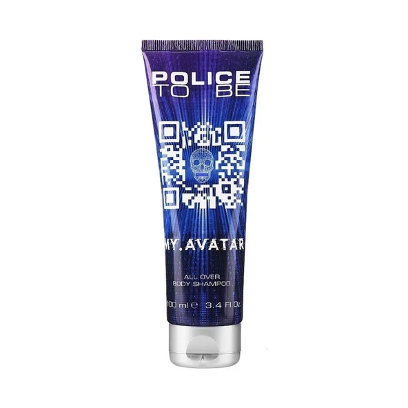 Police To Be My.Avatar EDT 40 ml+All Over Body Shampoo 100 ml Erkek Parfüm Seti - 3