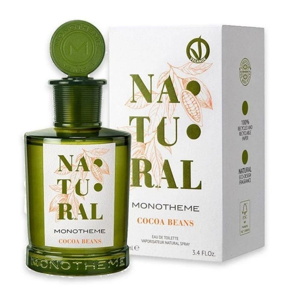 Monotheme Natural Cocoa Beans EDT 100 ml Unisex Parfüm - Resim 2
