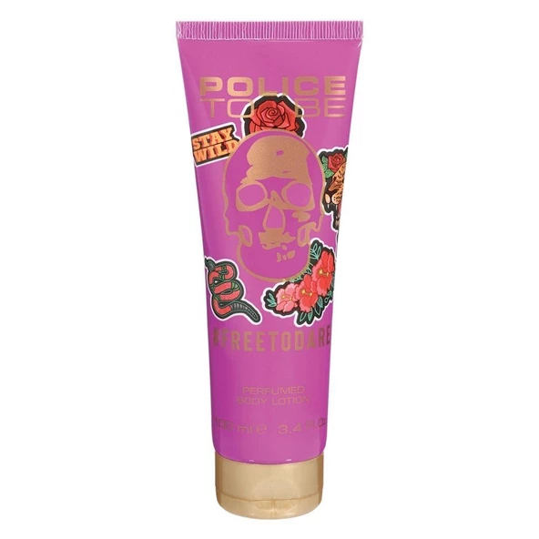 Police Freetodare EDP 40 ml+Perfumed Body Lotion 100 ml Kadın Parfüm Seti - 3