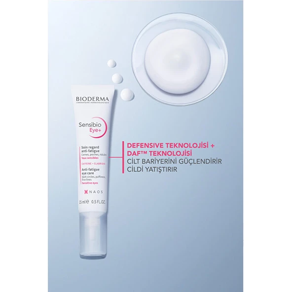 Bioderma Sensibio Eye+ Nemlendirici Göz Kremi 15 ml - 5