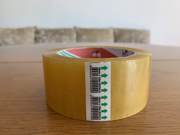 Vege Koli Bandı 45x100 Şeffaf (Bufalo) - 6 adet - 4