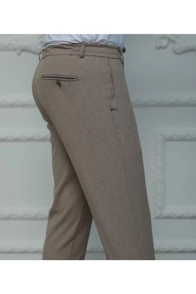GILAPA Erkek Dokuma Vizon Jogger Pantolon3036/100 - 3