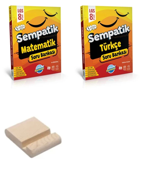 LGS 8.Sınıf Sempatik Matematik ve Türkçe Soru Bankası