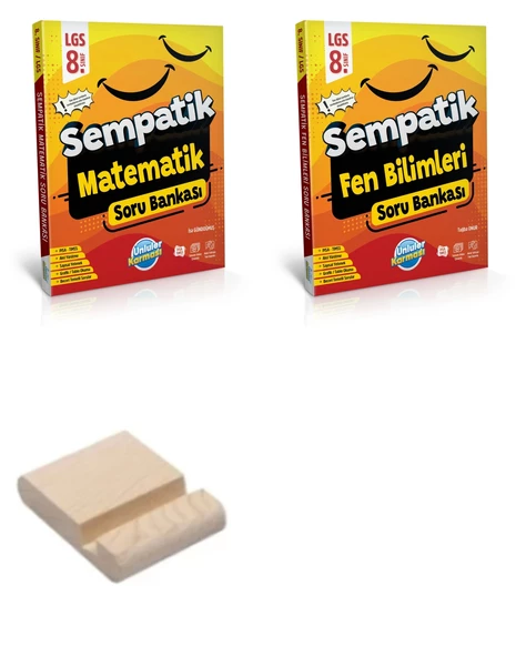 LGS 8.Sınıf Sempatik Matematik ve Fen Bilimleri  Soru Bankası