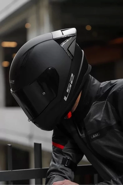 LS2 RAPIDD 2 RACE MAT SİYAH KASK