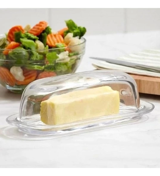 Paşabahçe Basic Şeffaf Tereyağlık 98402
