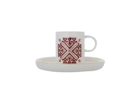 Porland Arabesque Desen6 6 Kişilik Kahve Takımı 85cc