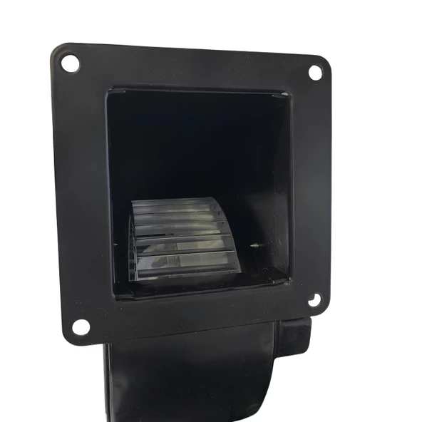 Havalandırma Aspiratörü Salyangoz Fan BDRS140-60 Tek Emişli Kirli Hava Kötü Koku Metal Vantilatör - 4