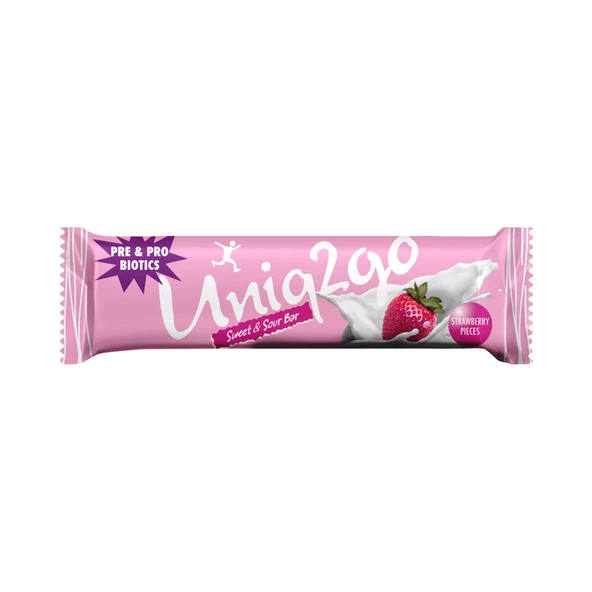 Uniq2go Tatlı Ekşi Pre Probiyotik 16+ Power Bademli 16 Toplam 32 Adet 38 G.protein Bar - 2